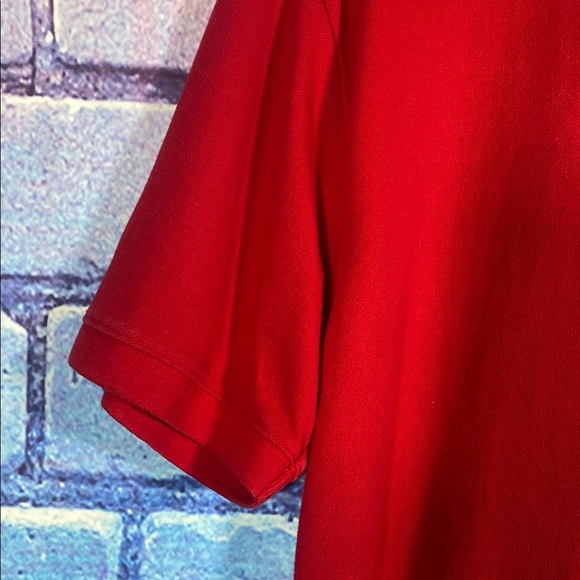 Disney Parks Men’s XL Polo Shirt Red Mickey Mouse Embroidered Cotton Blend - Picture 4 of 10